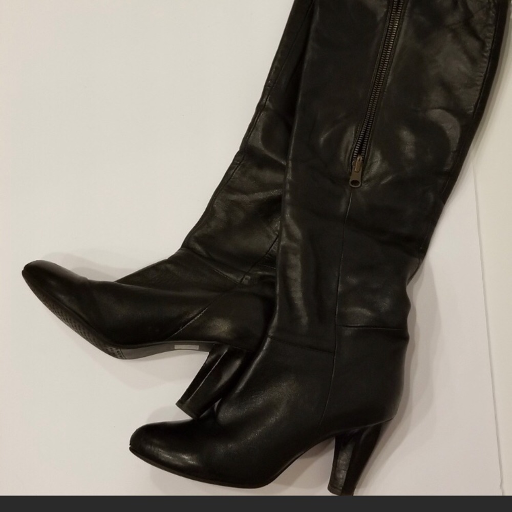 Miz Mooz black boots soft leather